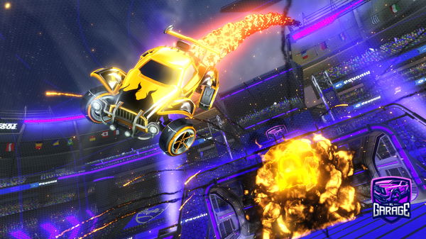 A Rocket League car design from Necrocss