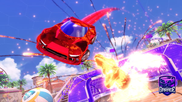 A Rocket League car design from SnizzJake