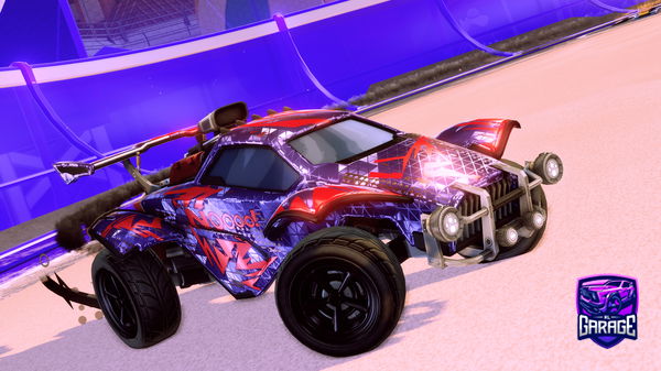 A Rocket League car design from 1stburtonboy06