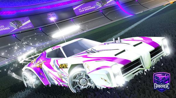 A Rocket League car design from CommandosGrozny