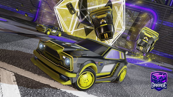 A Rocket League car design from MrCucas