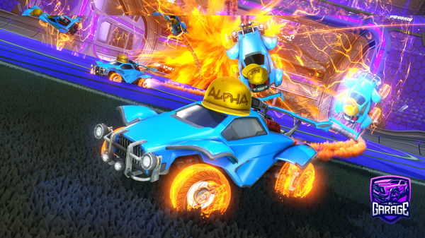 A Rocket League car design from FiNAL-ViLLAiN