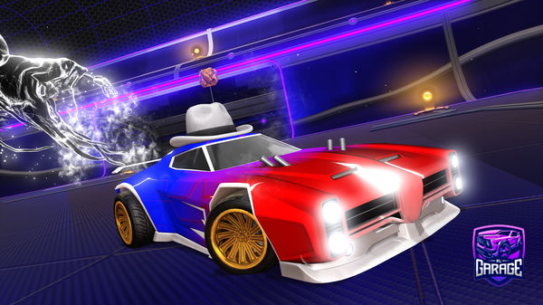 A Rocket League car design from Dxrk_tvv1