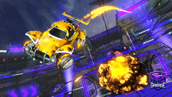 A Rocket League car design from ShAdOwW01f