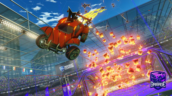 A Rocket League car design from Feeling_Empty