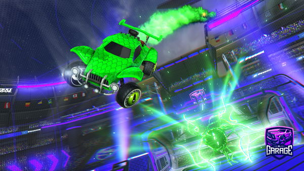 A Rocket League car design from Piggywigly