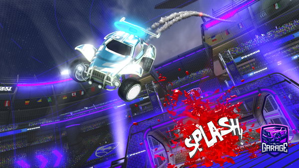 A Rocket League car design from tomk600