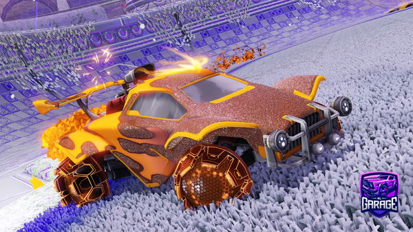 A Rocket League car design from MatthewR4V3