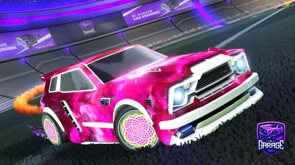 A Rocket League car design from Vandergy