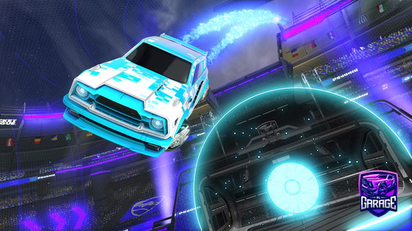 A Rocket League car design from sebyboy34