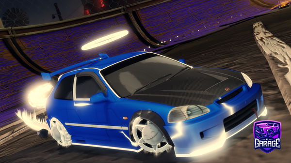 A Rocket League car design from StillGalactical