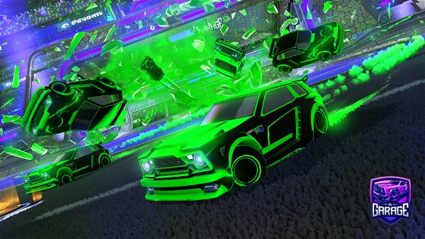 A Rocket League car design from NIGHTVISIXN