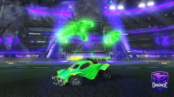 A Rocket League car design from Bozotrades