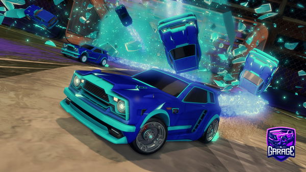 A Rocket League car design from Crcked-_-bot