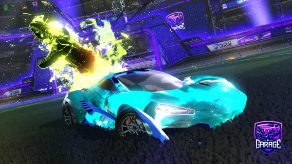 A Rocket League car design from fl3nr