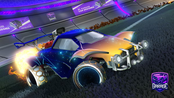A Rocket League car design from Pie3032