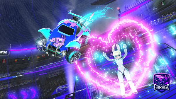 A Rocket League car design from pandahzz