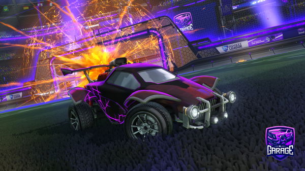 A Rocket League car design from CryptoxXD