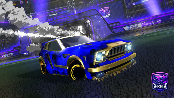 A Rocket League car design from Dragonshadows