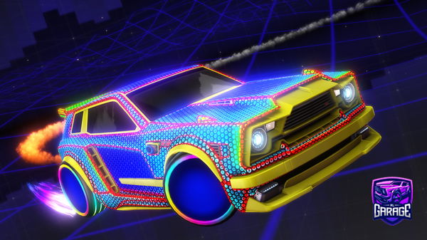 A Rocket League car design from LOUISSTRIKER