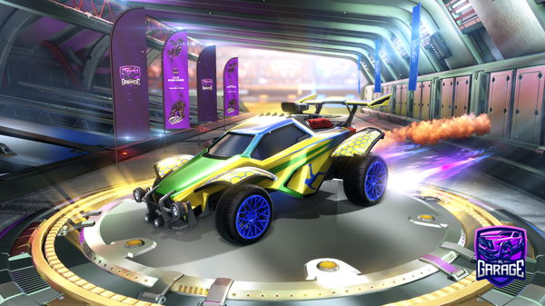 A Rocket League car design from adriandrs17