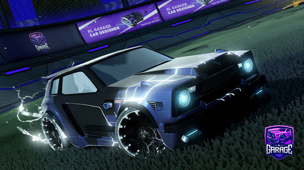 A Rocket League car design from Roffeloffe