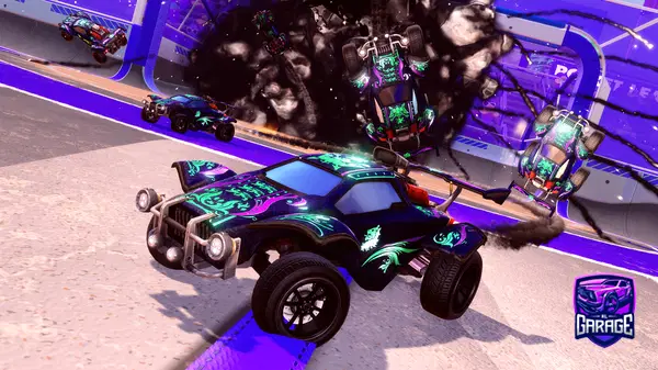 A Rocket League car design from BarkingLilly