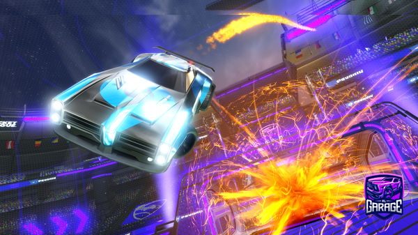 A Rocket League car design from Takken