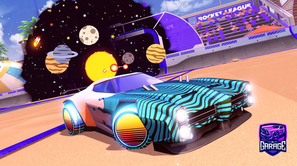 A Rocket League car design from Tripygodz