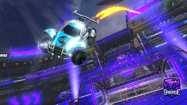 A Rocket League car design from Aloxity