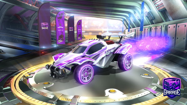 A Rocket League car design from Ipad28