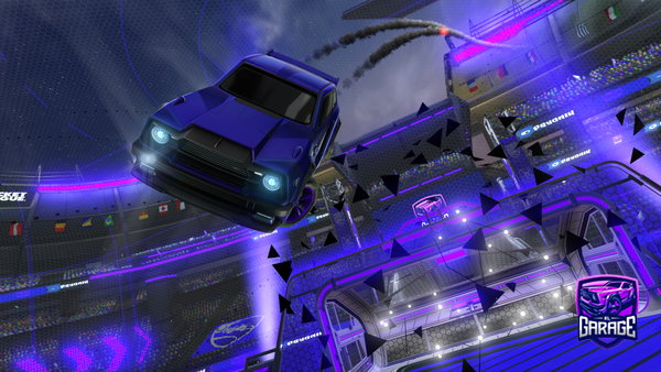 A Rocket League car design from AuroraVRC