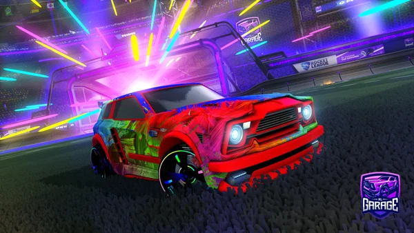 A Rocket League car design from IAmACrow1234
