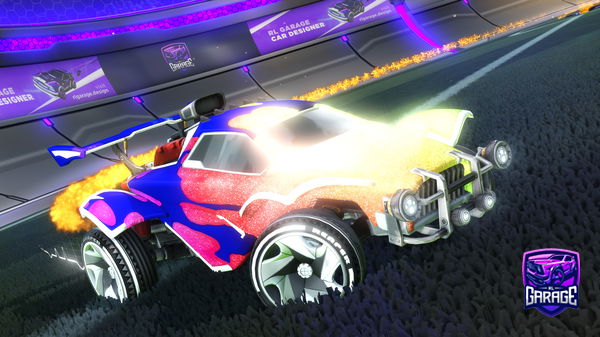 A Rocket League car design from Pipa_