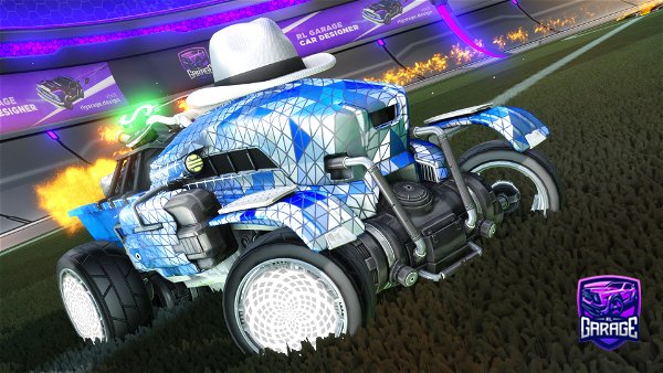 A Rocket League car design from Teom101