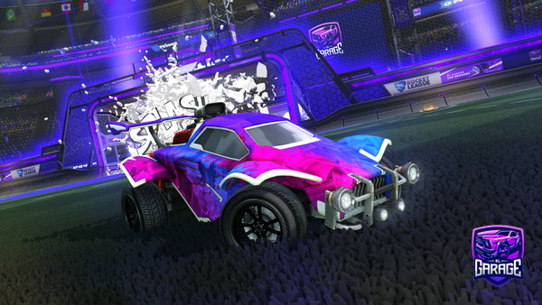 A Rocket League car design from Adrian64