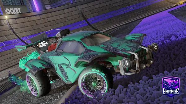 A Rocket League car design from GRANNIRO