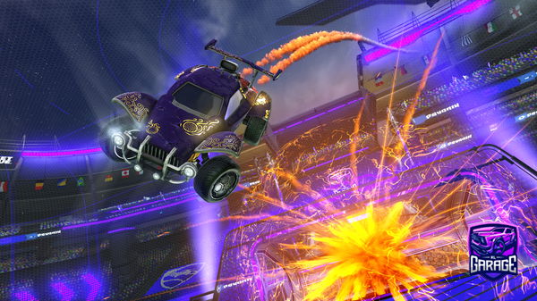 A Rocket League car design from YOUNES45100