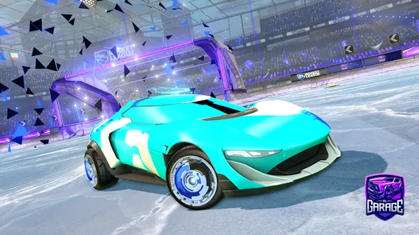 A Rocket League car design from Mariogogo
