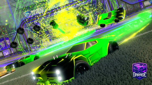A Rocket League car design from Ironcool09