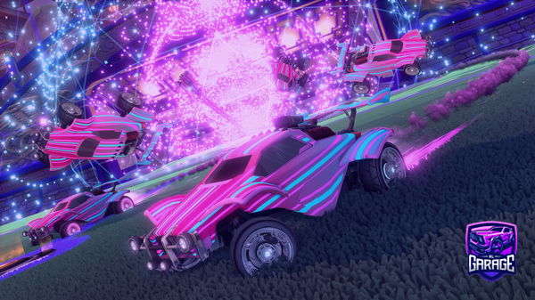 A Rocket League car design from Biscuit18