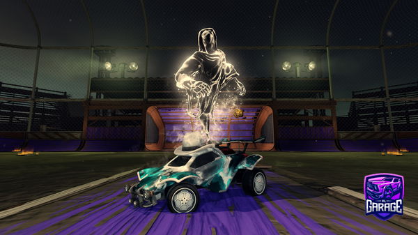 A Rocket League car design from SkiriaSdk