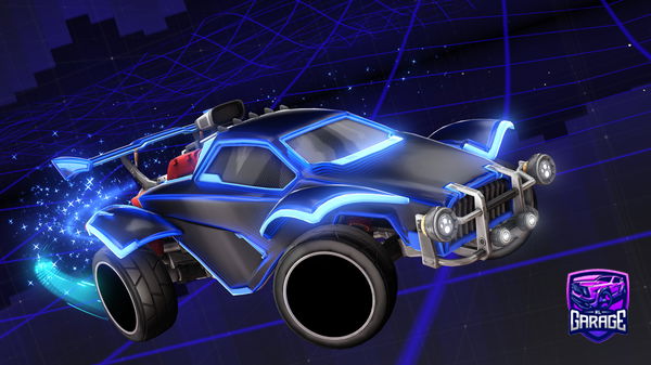 A Rocket League car design from Itz_Madoo