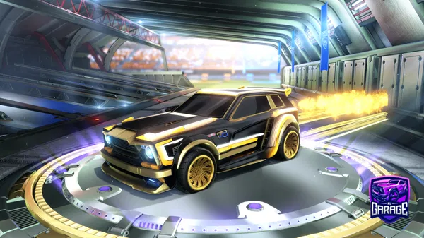 A Rocket League car design from hypernova_