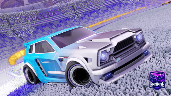 A Rocket League car design from DaSilva_MB