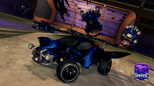 A Rocket League car design from Creeper7369_