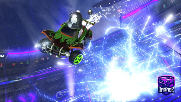 A Rocket League car design from dmoneylol7