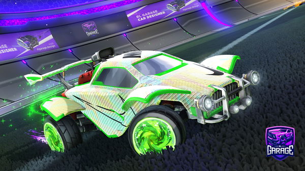A Rocket League car design from Poweredplayer