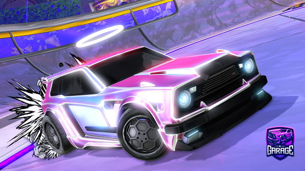 A Rocket League car design from Brunokingog