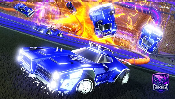 A Rocket League car design from User-BoxedU